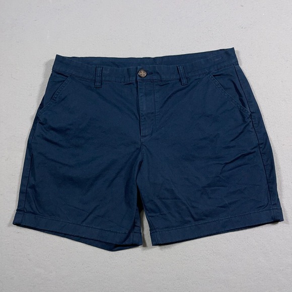Chubbies Shorts Men's Size 35 Navy Blue 7" Summer Chino Casual Everyday Walking - Picture 1 of 10